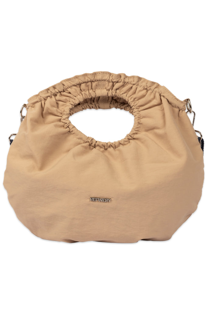 Rouched Bag Natural