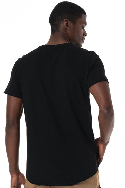 Henley T-Shirt Black