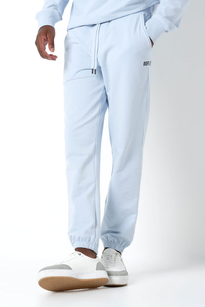 Relaxed Track Pants Light Blue