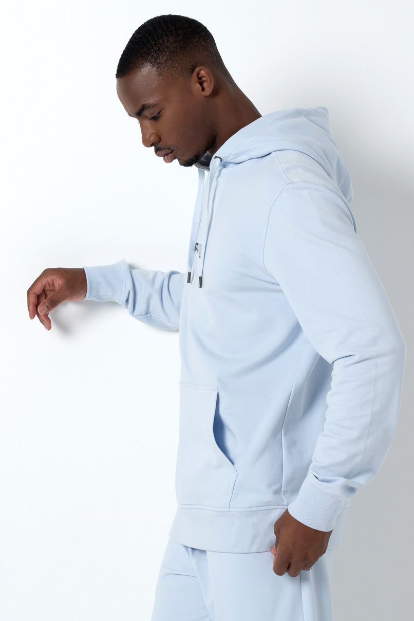 Pocket Hoodie Light Blue
