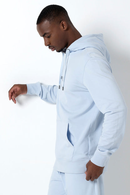Pocket Hoodie Light Blue