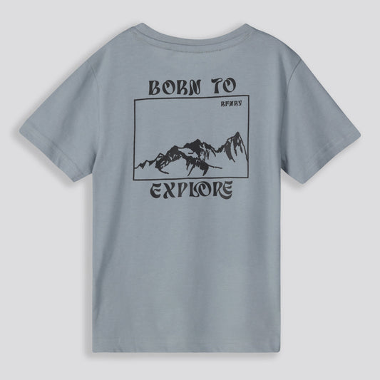 Boys Graphic Tee Blue