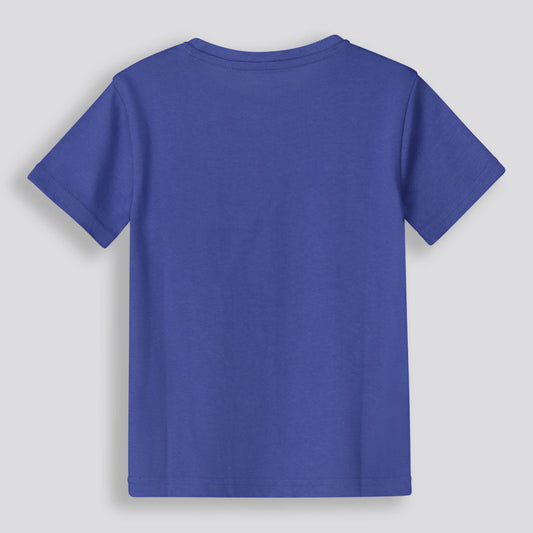 Boys Branded Tee Blue