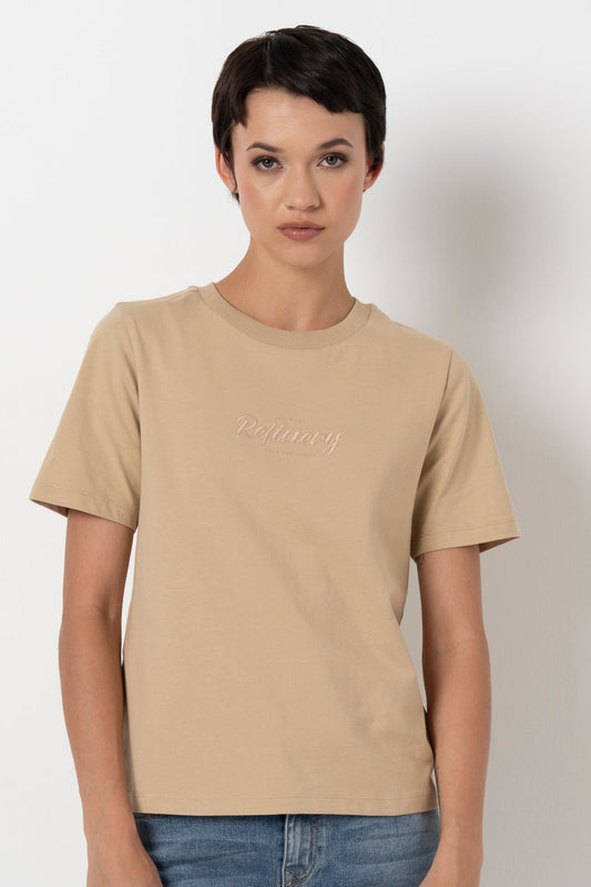 Slim Fit T-Shirt Brown