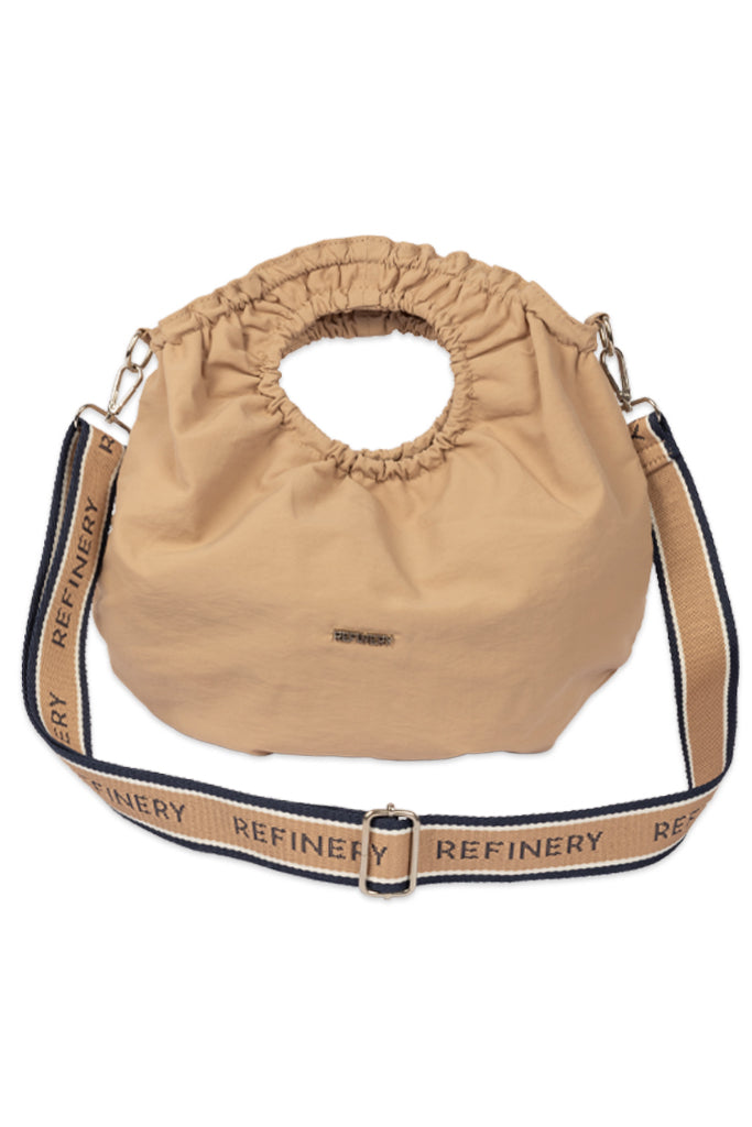 Rouched Bag Natural
