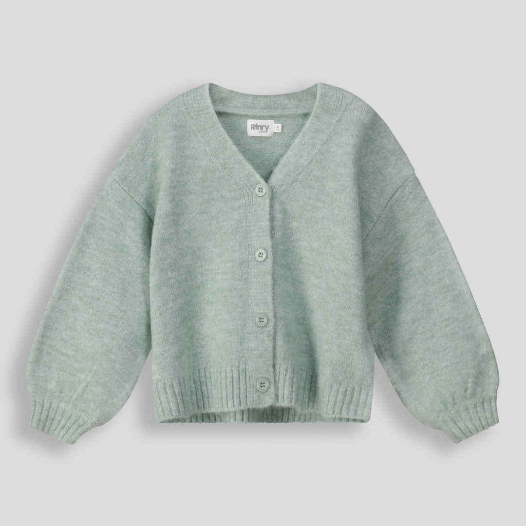 Girls Cardigan Sage