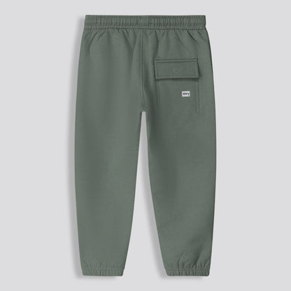 Kids Statement Track Pants Charcoal