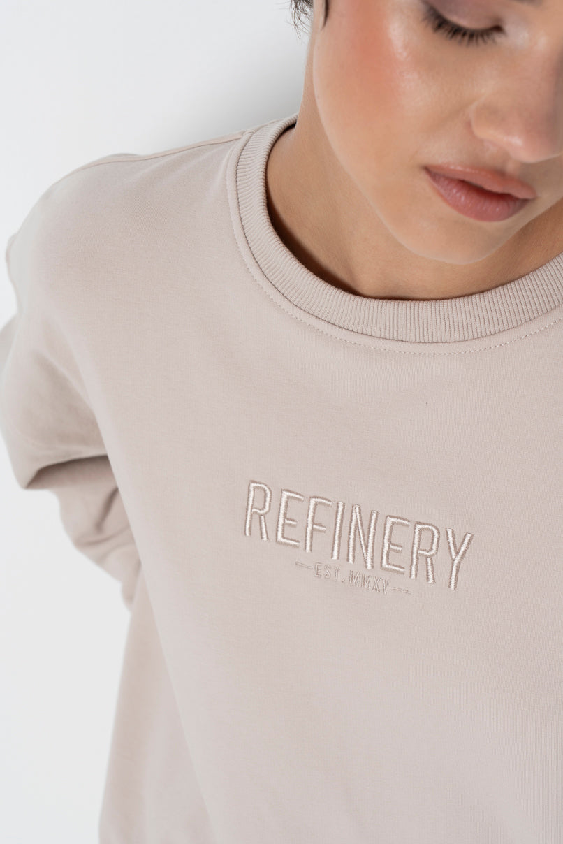 Crewneck Sweatshirt Stone