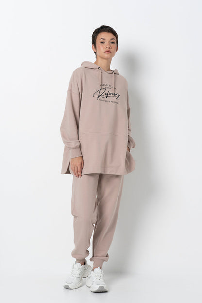 Slim Fit Track Pants Biscuit