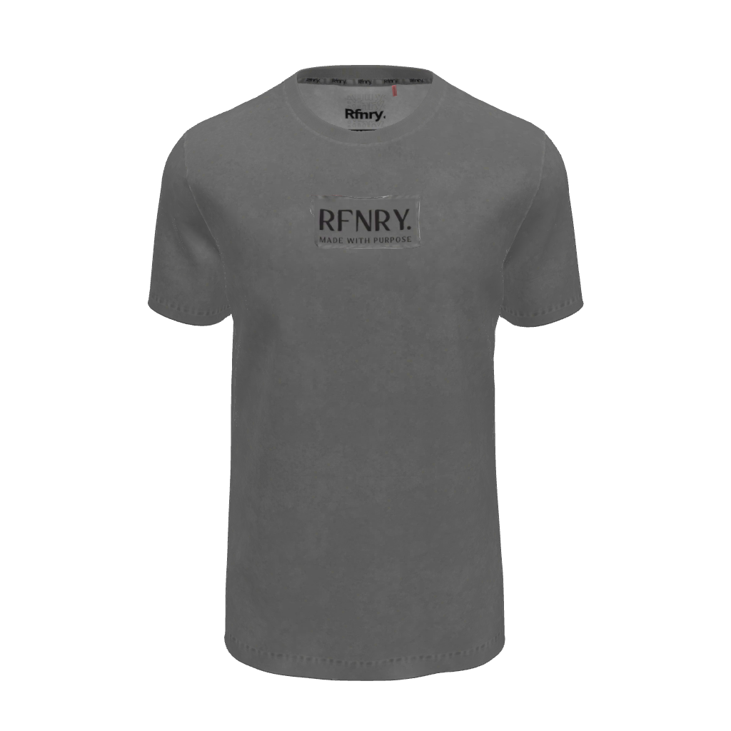 Organic Dye T-Shirt Grey