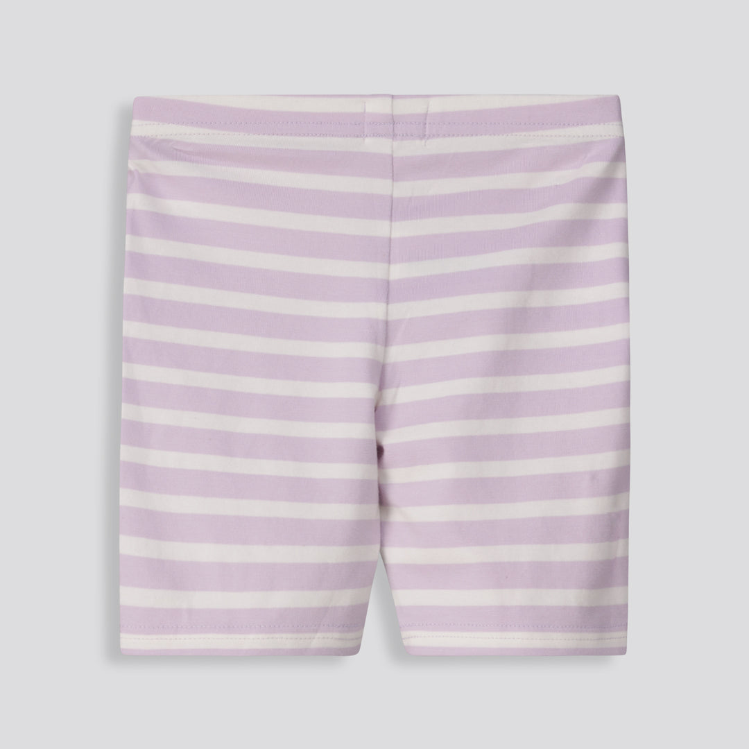 Girls Cycle Shorts Lilac
