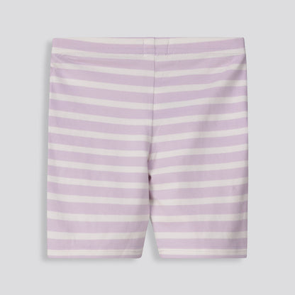 Girls Cycle Shorts Lilac
