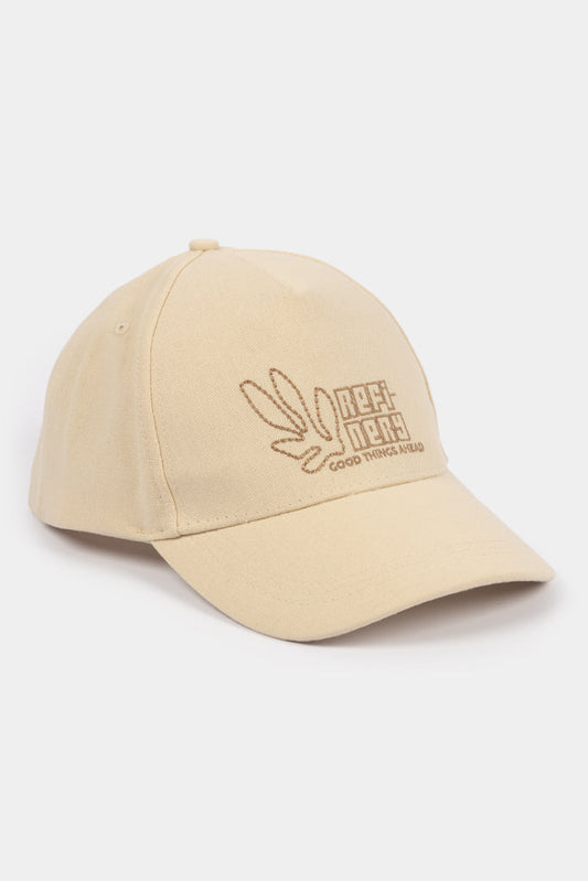 Linen Blend Cap Natural