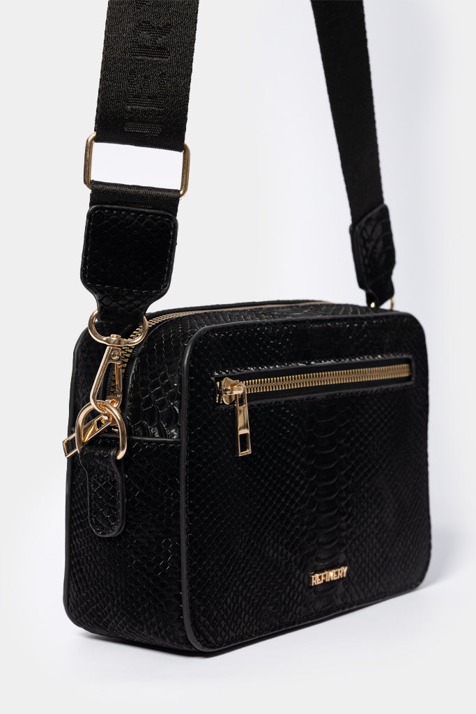 Croc Camera Bag Black