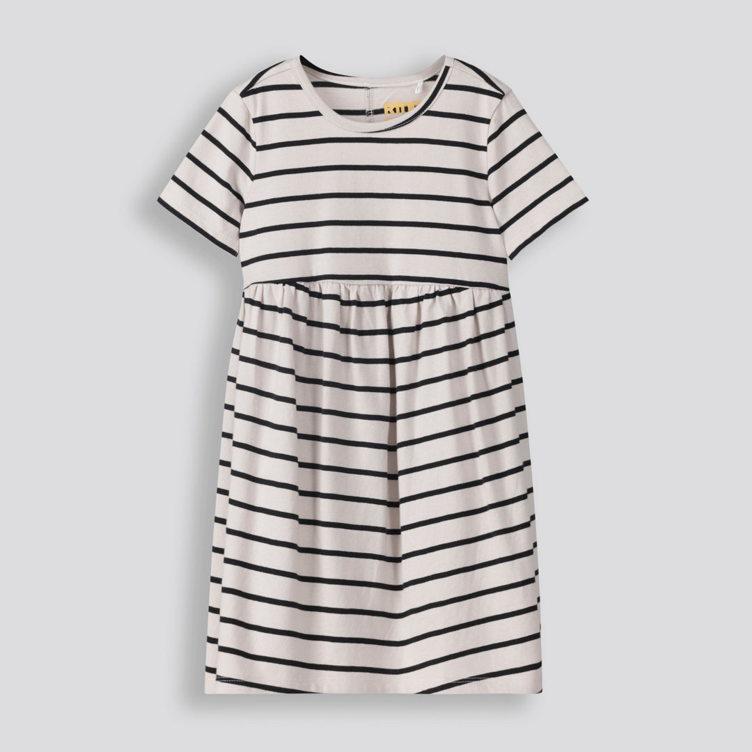 Girls Babydoll Dress Nude