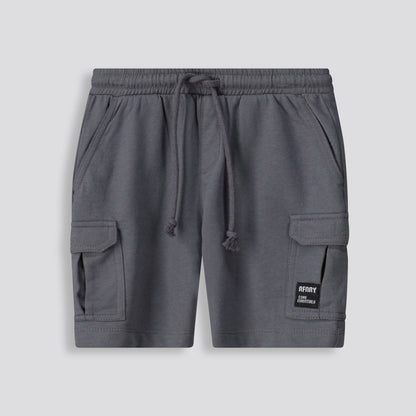 Boys Trackie Shorts Charcoal