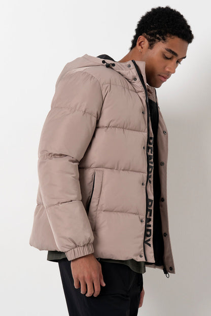 Puffer Jacket Taupe