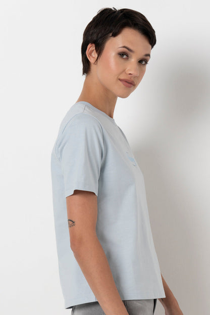 Slim Fit T-Shirt Light Blue