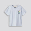 Boys Branded Tee Pale Blue