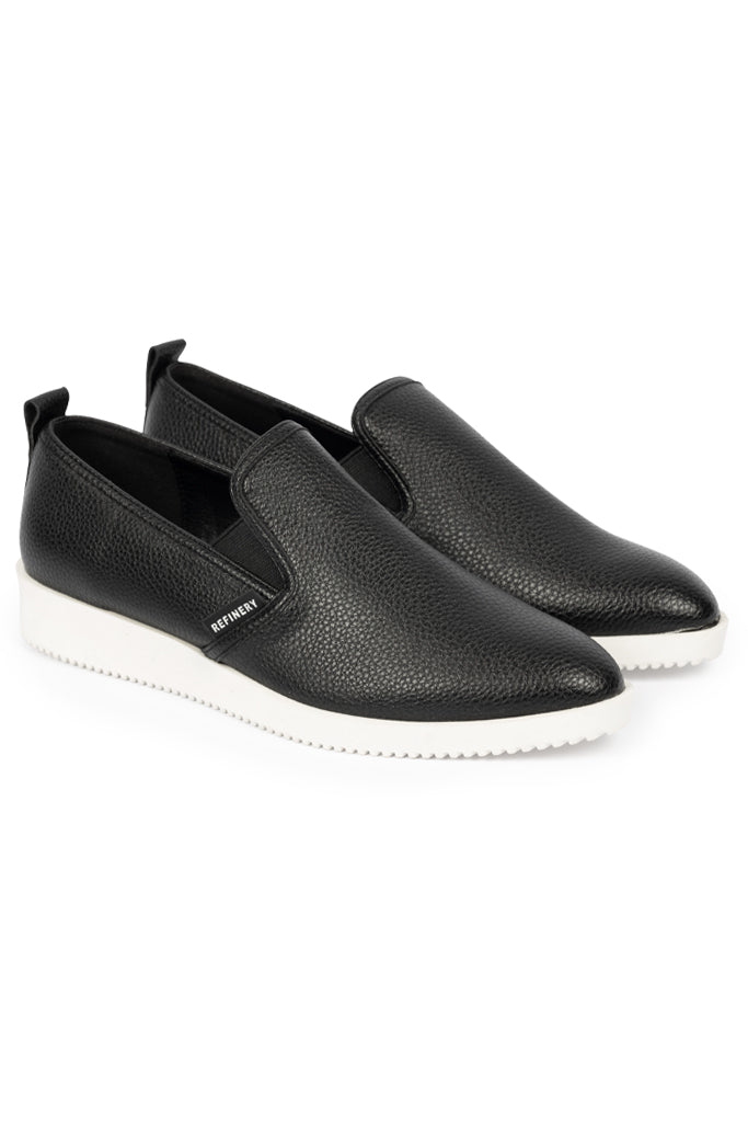 Pointy Slip-On Black