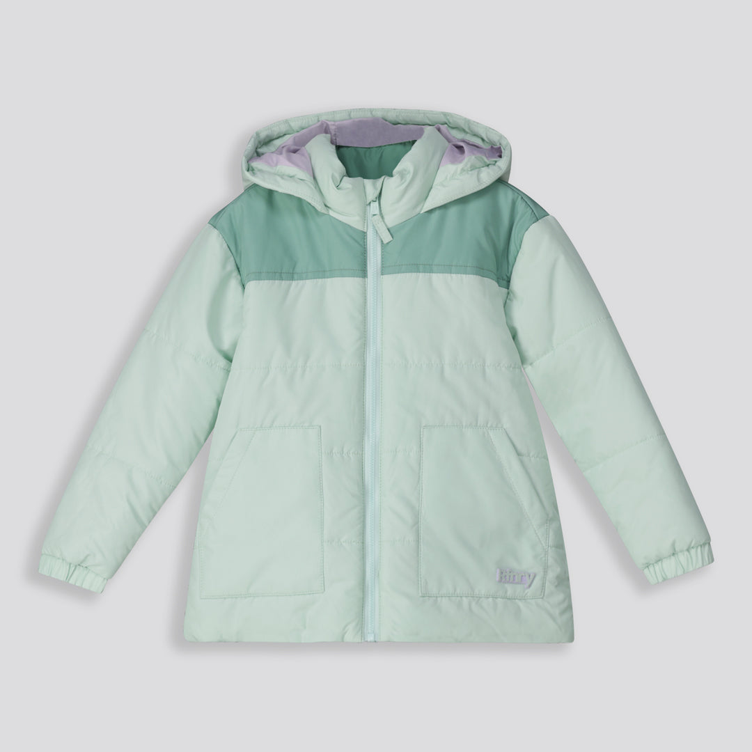 Girls Puffer Jacket Green