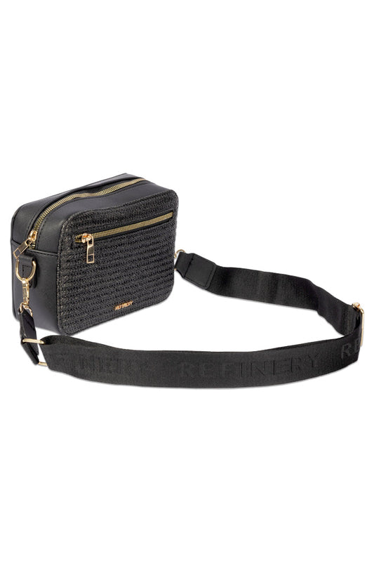 Raffia Bag Black