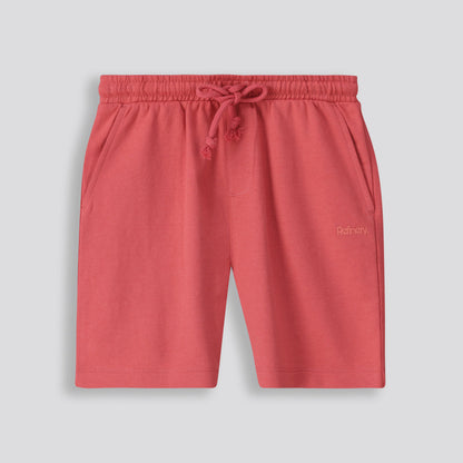 Boys Trackie Shorts Red