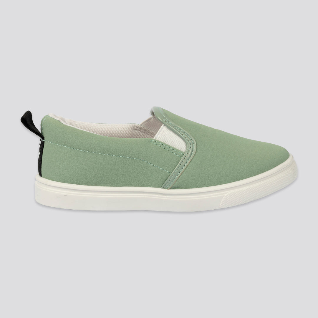 Girls Slip-On Sneakers Sage