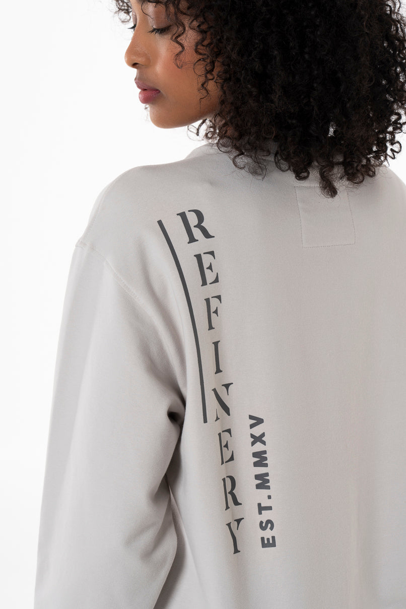 Unisex Sweat Top Grey
