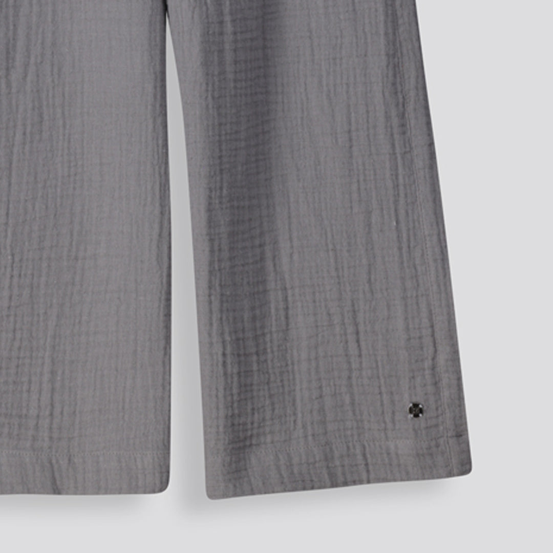 Girls Elasticated Pants Charcoal