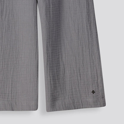 Girls Elasticated Pants Charcoal