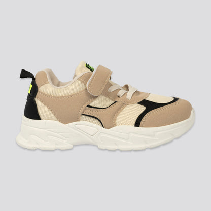 Boys Retro Sneaker Nude