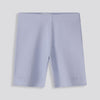 Girls Ribbed Biker Shorts Blue