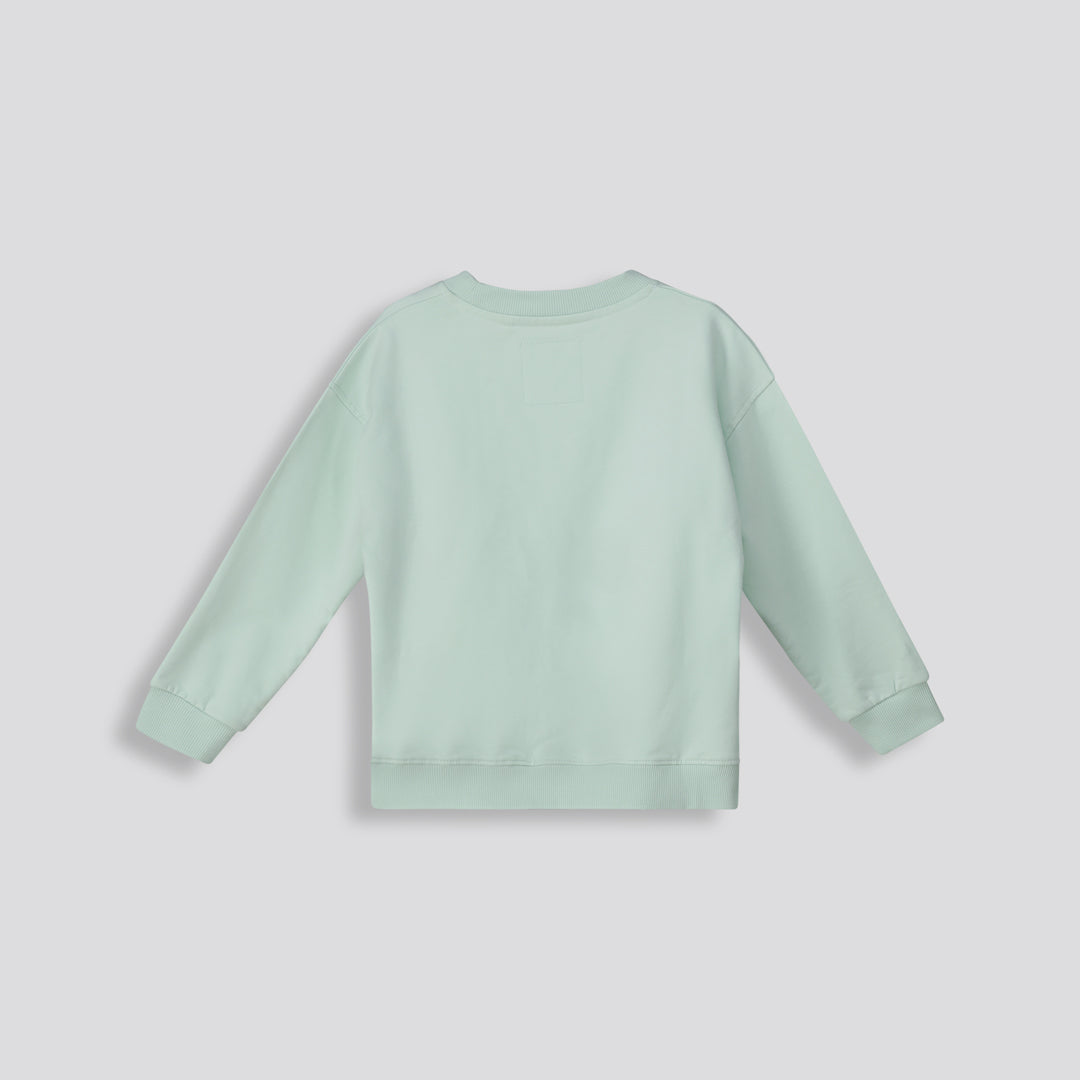 Girls Sweater Sage