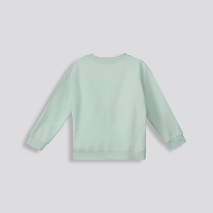 Girls Sweater Sage