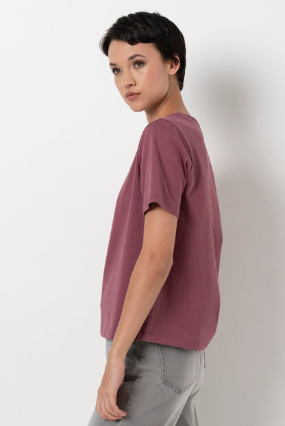 Slim Fit T-Shirt Purple