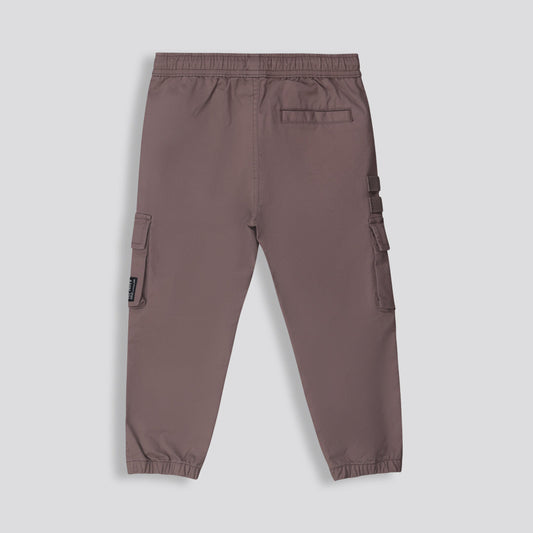 Boys Cargo Pants Brown