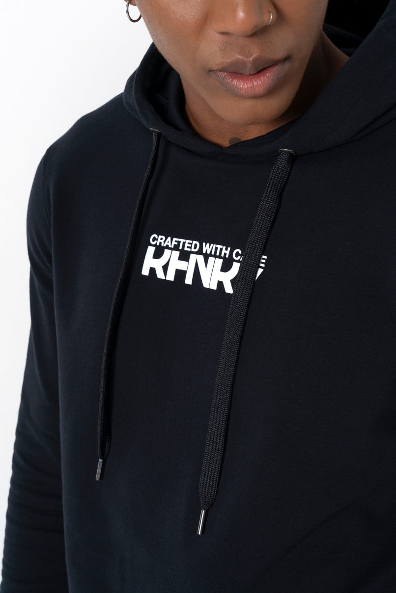 Statement Hoodie Black