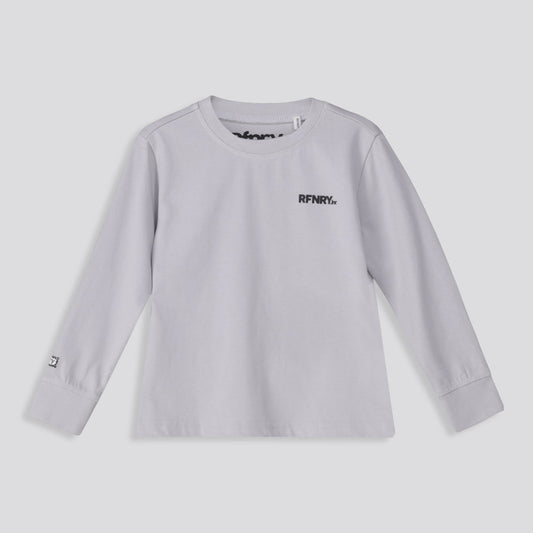 Boys Long Sleeve Tee Light Grey