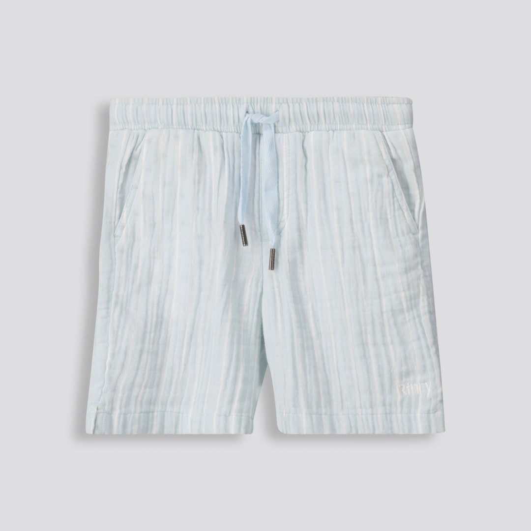 Boys Pull On Shorts Pale Blue
