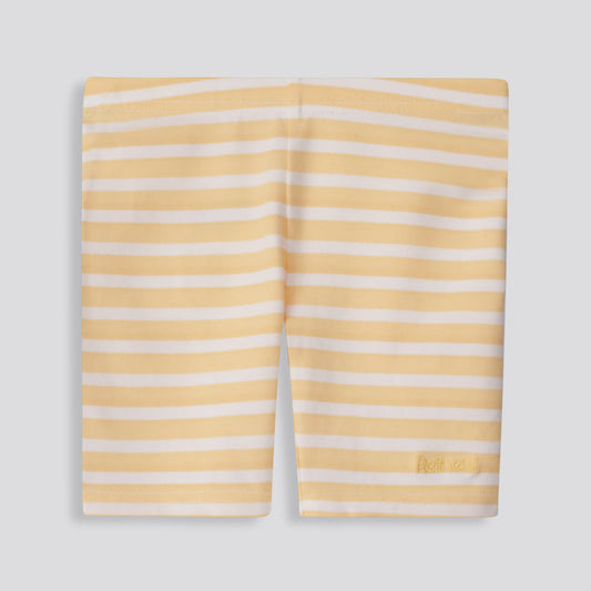 Girls Cycle Shorts Yellow