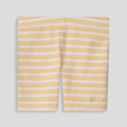 Girls Cycle Shorts Yellow