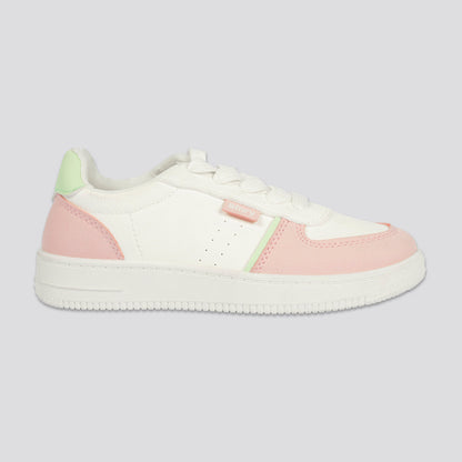 Girls Court Sneaker Optic White