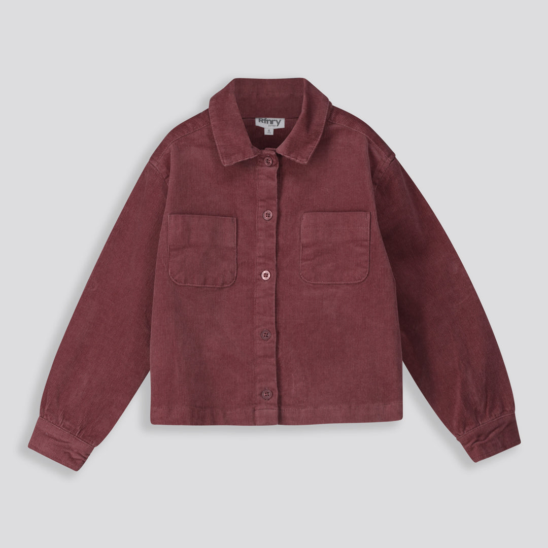 Girls Relaxed Shirt Mauve