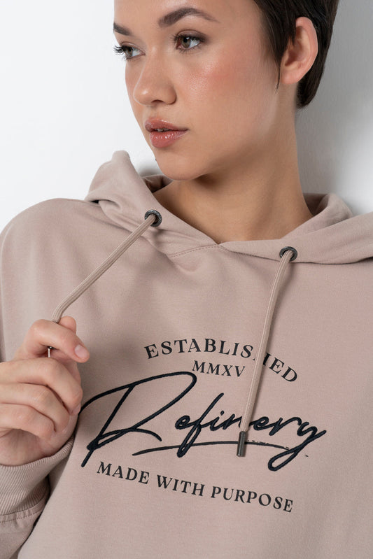 Long Length Hoodie Biscuit