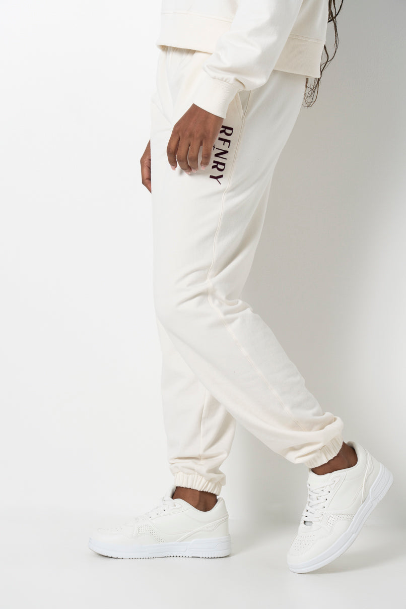 Relaxed Track Pants Milk