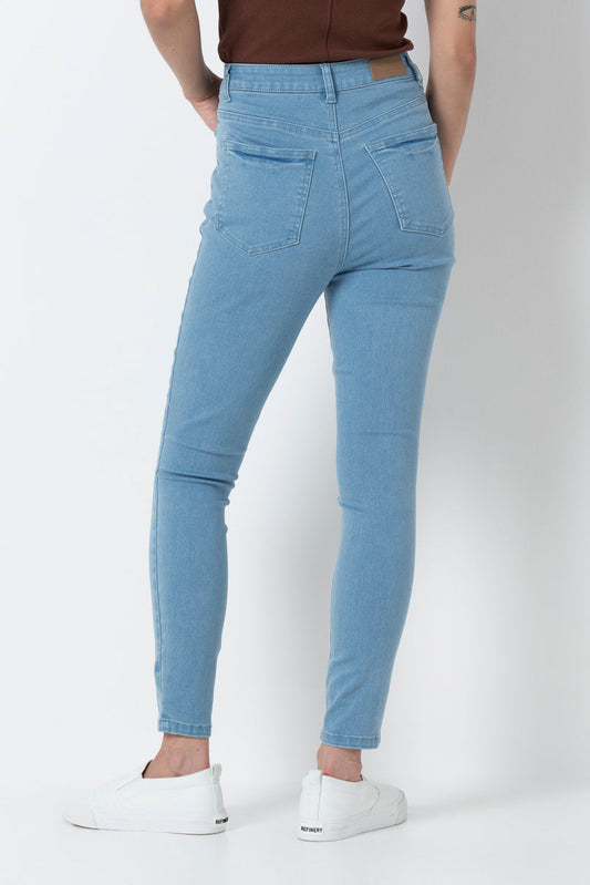Rf09 Hi Waist Skinny Jean Light Wash