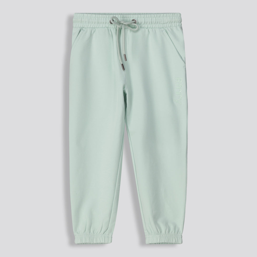 Girls Relaxed Track Pants Sage