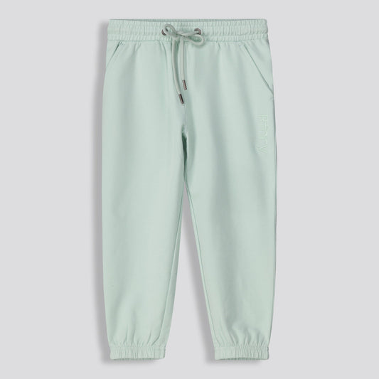 Girls Relaxed Track Pants Sage