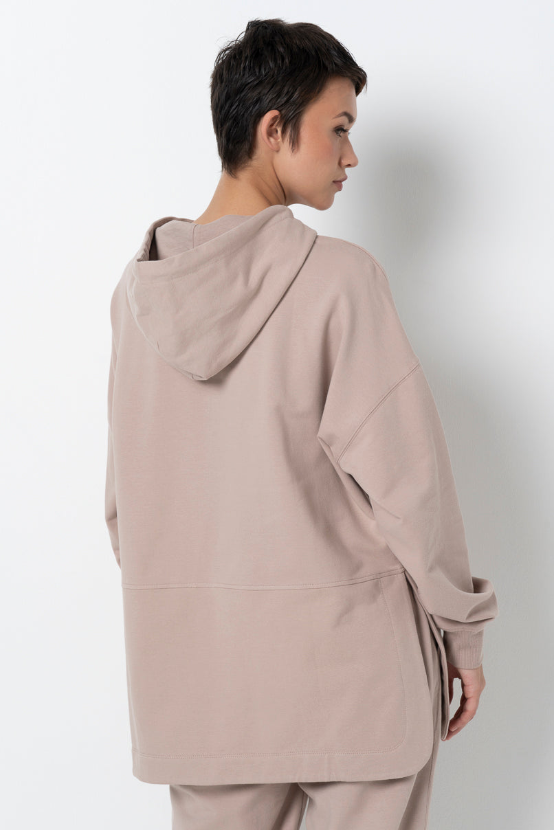 Long Length Hoodie Biscuit